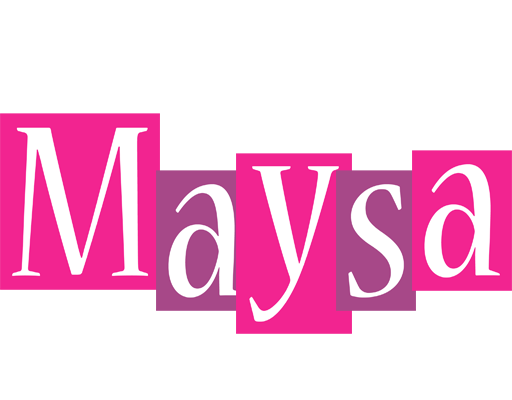 Maysa whine logo