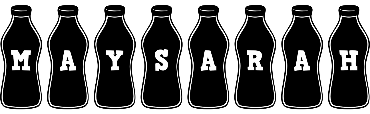 Maysarah bottle logo