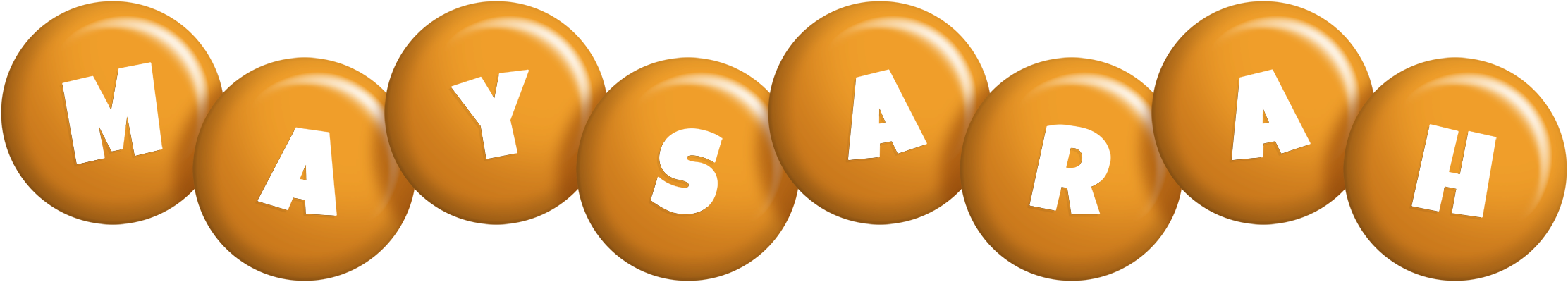 Maysarah candy-orange logo