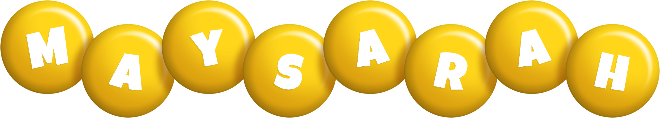 Maysarah candy-yellow logo