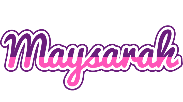 Maysarah cheerful logo
