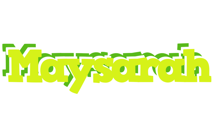 Maysarah citrus logo