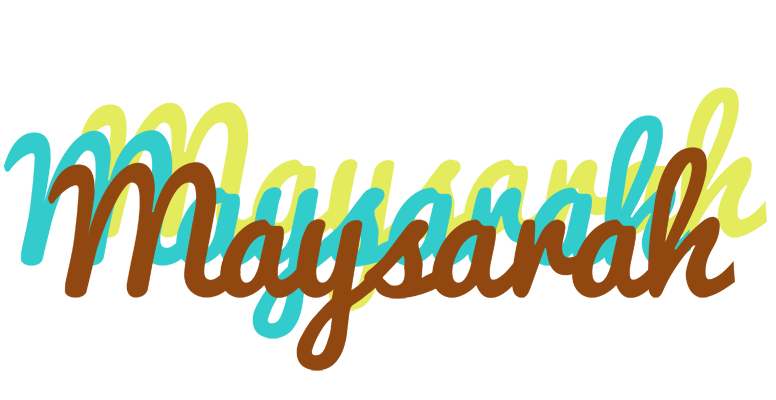 Maysarah cupcake logo