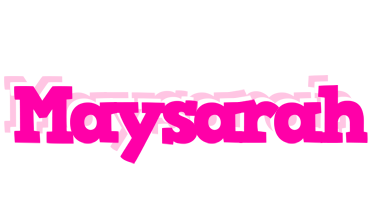 Maysarah dancing logo