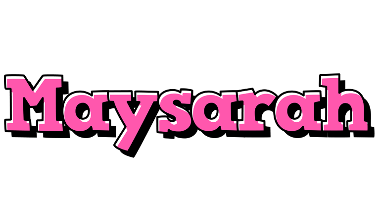 Maysarah girlish logo