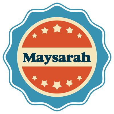 Maysarah labels logo
