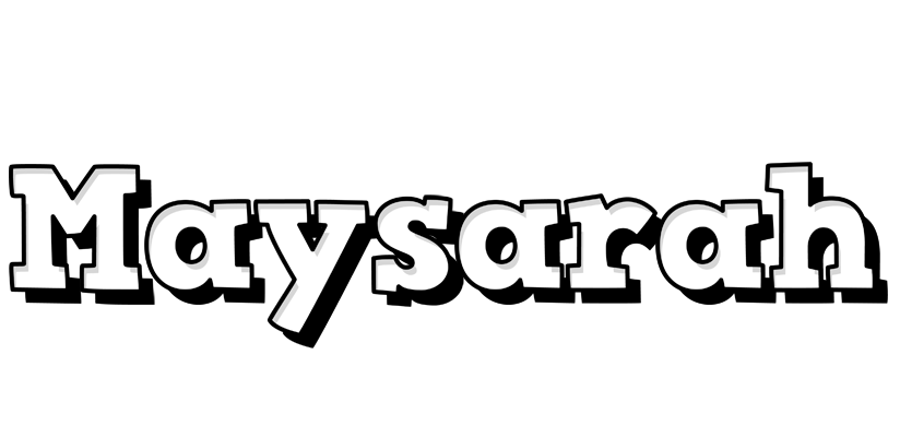 Maysarah snowing logo