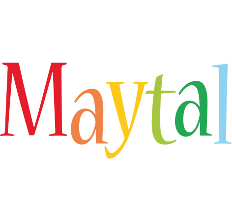Maytal birthday logo