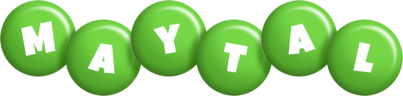 Maytal candy-green logo