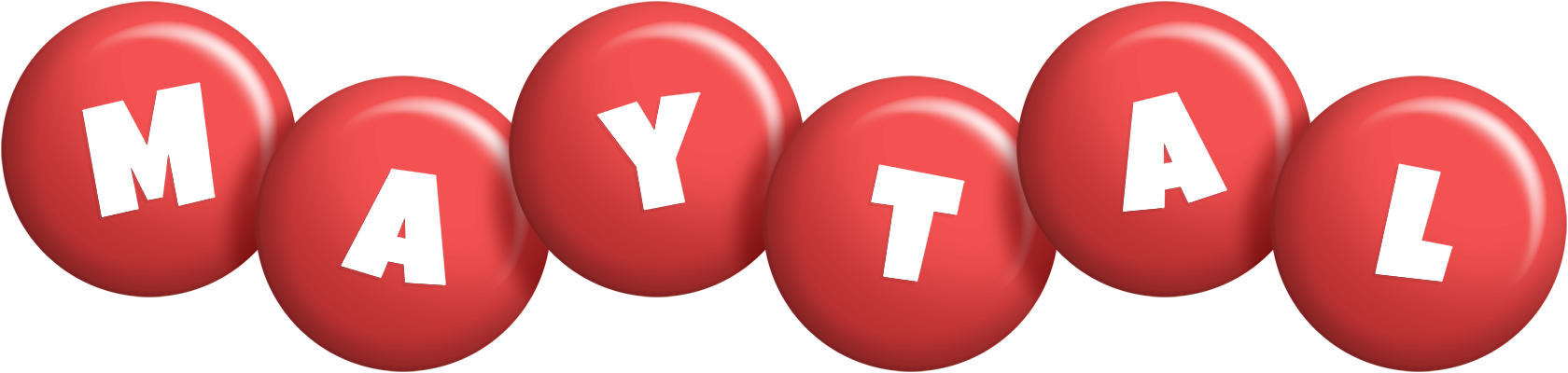 Maytal candy-red logo