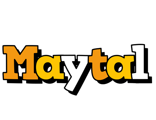 Maytal cartoon logo