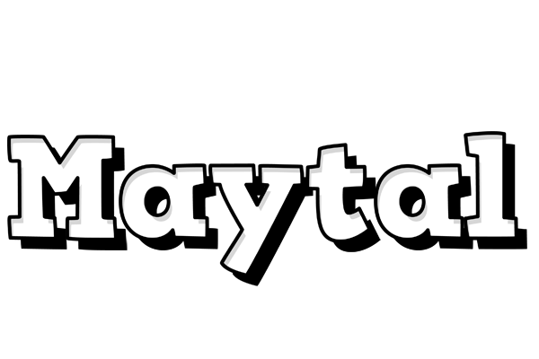 Maytal snowing logo