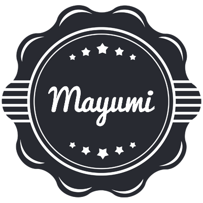 Mayumi badge logo