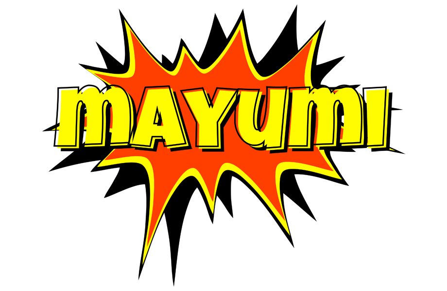 Mayumi bazinga logo