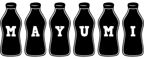 Mayumi bottle logo