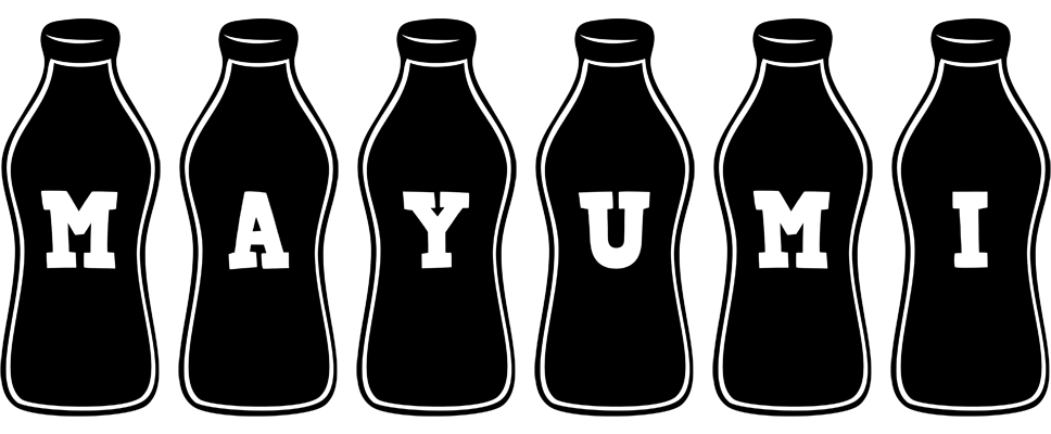 Mayumi bottle logo