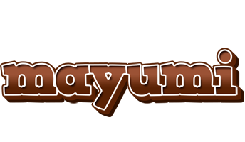 Mayumi brownie logo