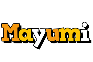 Mayumi cartoon logo