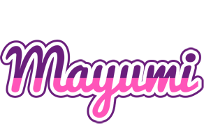 Mayumi cheerful logo