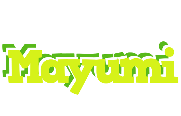 Mayumi citrus logo