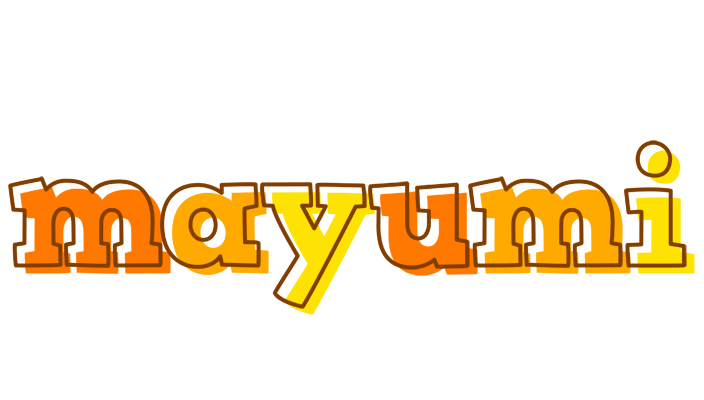Mayumi desert logo