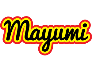 Mayumi flaming logo