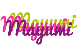 Mayumi flowers logo