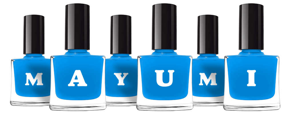 Mayumi glossy logo