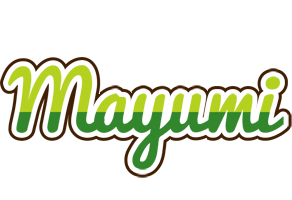 Mayumi golfing logo