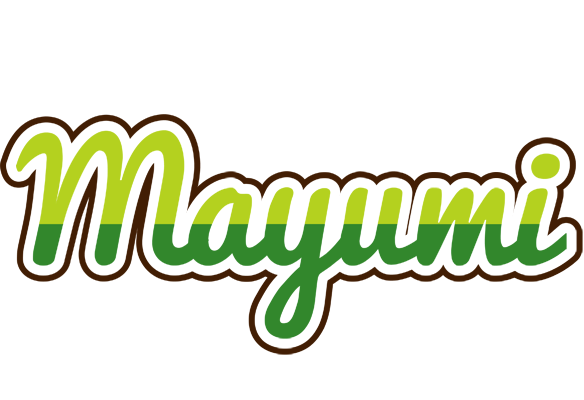 Mayumi golfing logo