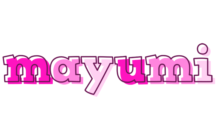 Mayumi hello logo