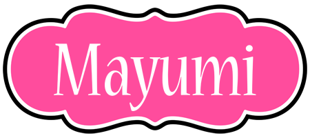 Mayumi invitation logo