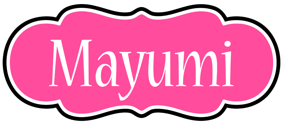 Mayumi invitation logo
