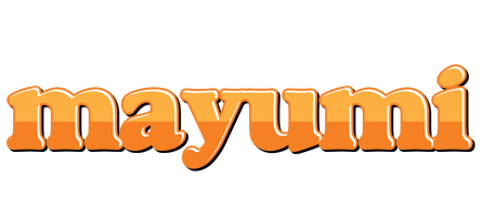 Mayumi orange logo