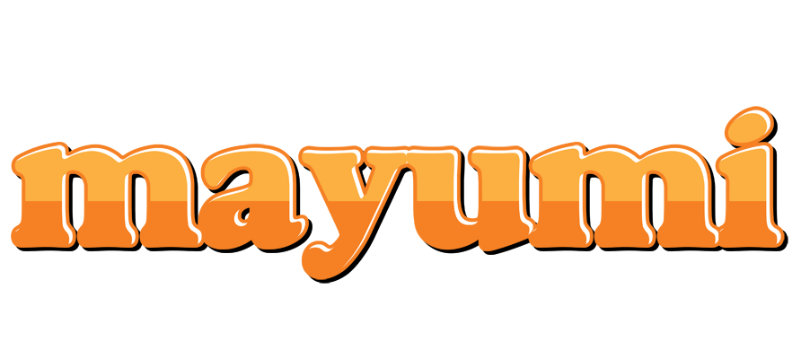 Mayumi orange logo