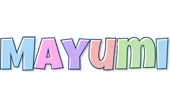 Mayumi pastel logo