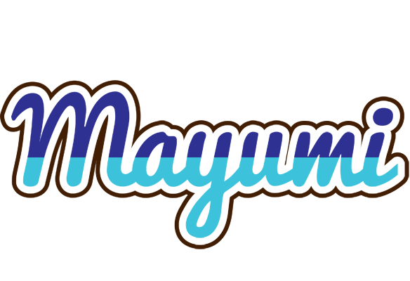 Mayumi raining logo