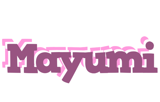 Mayumi relaxing logo