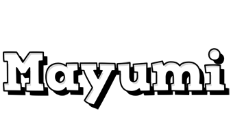 Mayumi snowing logo