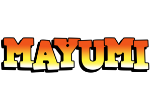 Mayumi sunset logo
