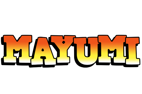 Mayumi sunset logo