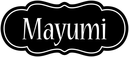 Mayumi welcome logo