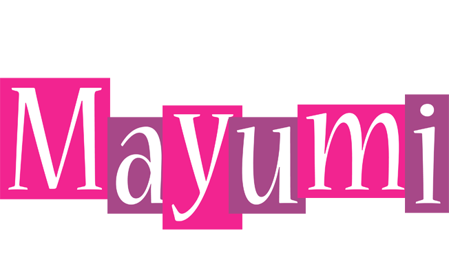 Mayumi whine logo