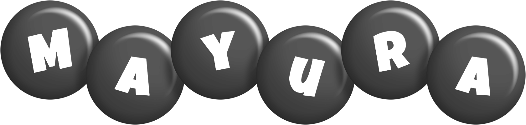 Mayura candy-black logo
