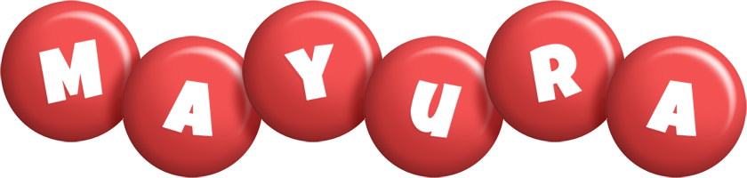 Mayura candy-red logo