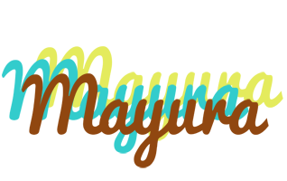 Mayura cupcake logo