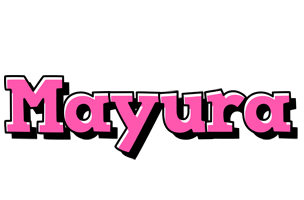 Mayura girlish logo