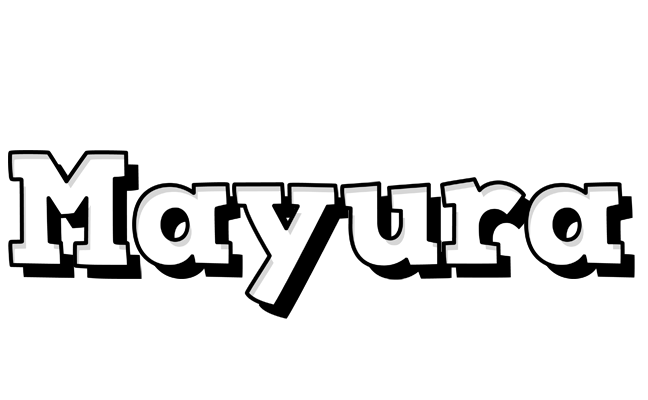 Mayura snowing logo