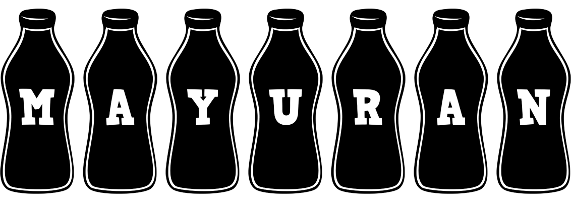 Mayuran bottle logo