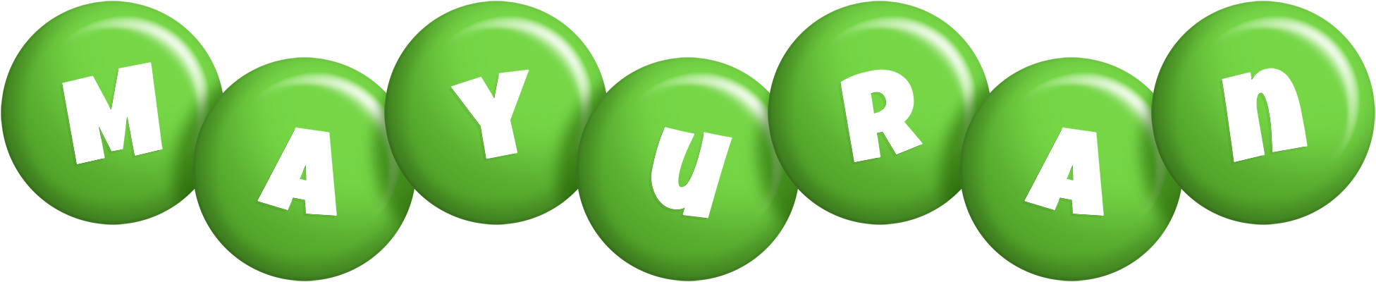 Mayuran candy-green logo